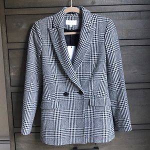 NWT Gorgeous Reiss houndstooth blazer jacket